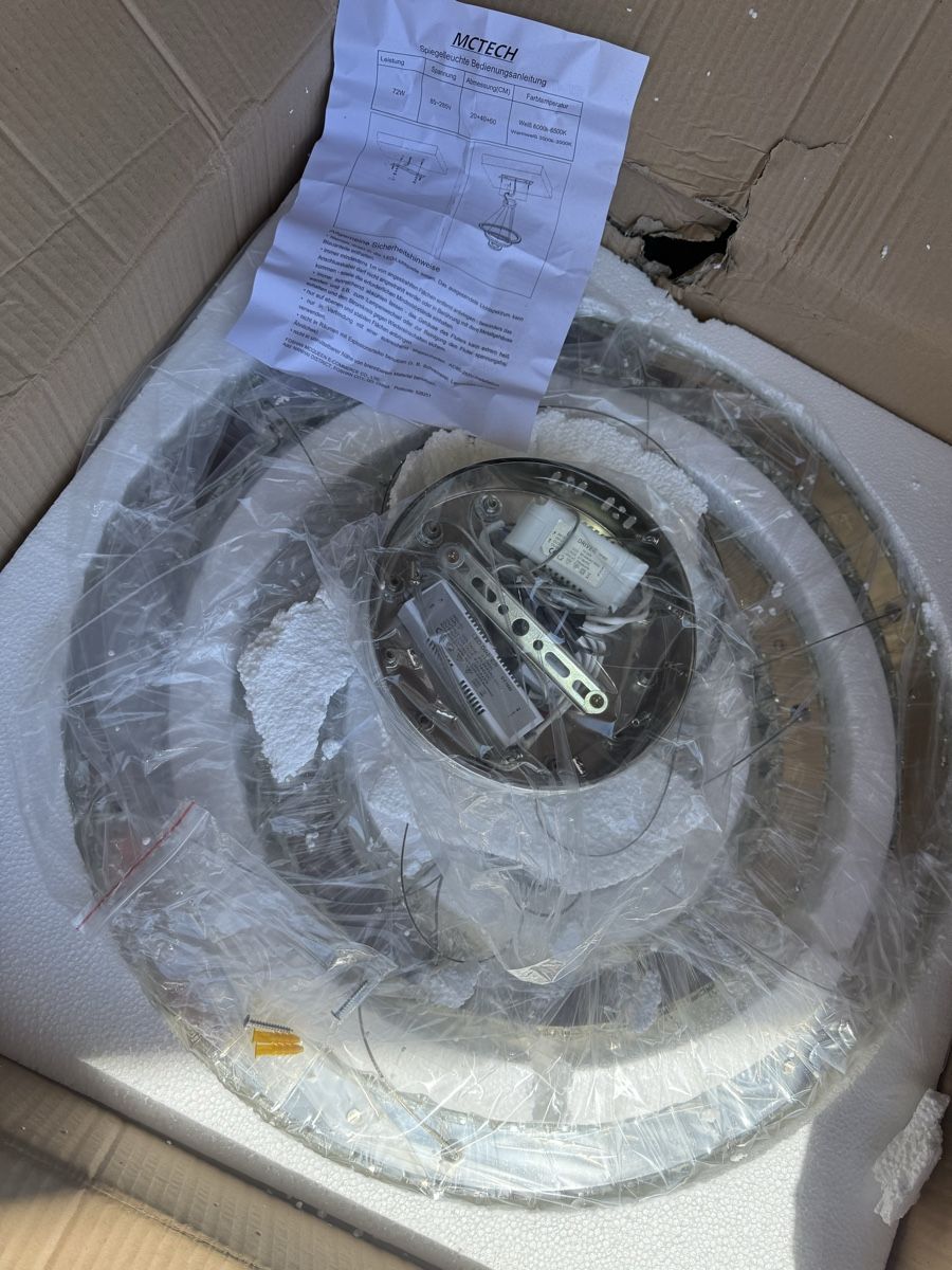Lampade: Spiegelleuchte MCTECH – Nuovo e nell'imballaggio originale da Horriwil venduto da Carrera68 5