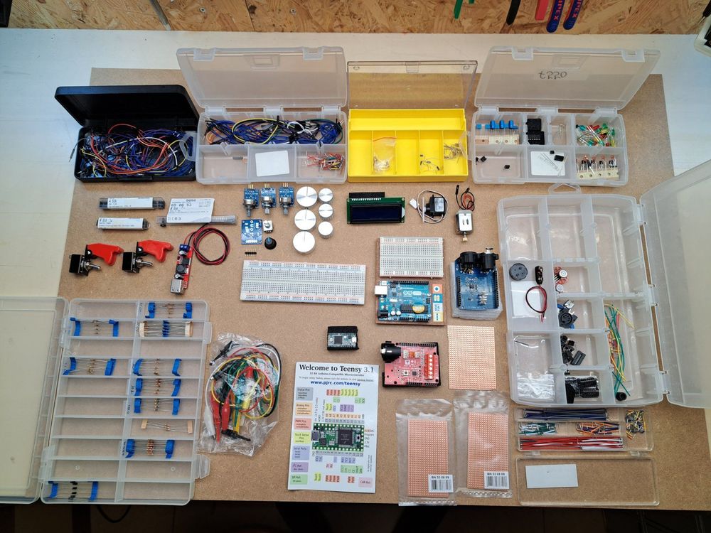 Arduino UNO Kit; Teensy 3.1; DMX Master Shield; CTC-DRA-10-1 (Gebraucht ...