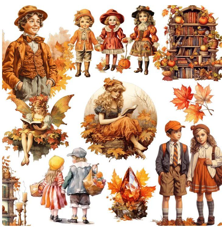 500 Kürbis Aufkleber Für Halloween - Holografische Bastelaufkleber Für Herbst-Deko