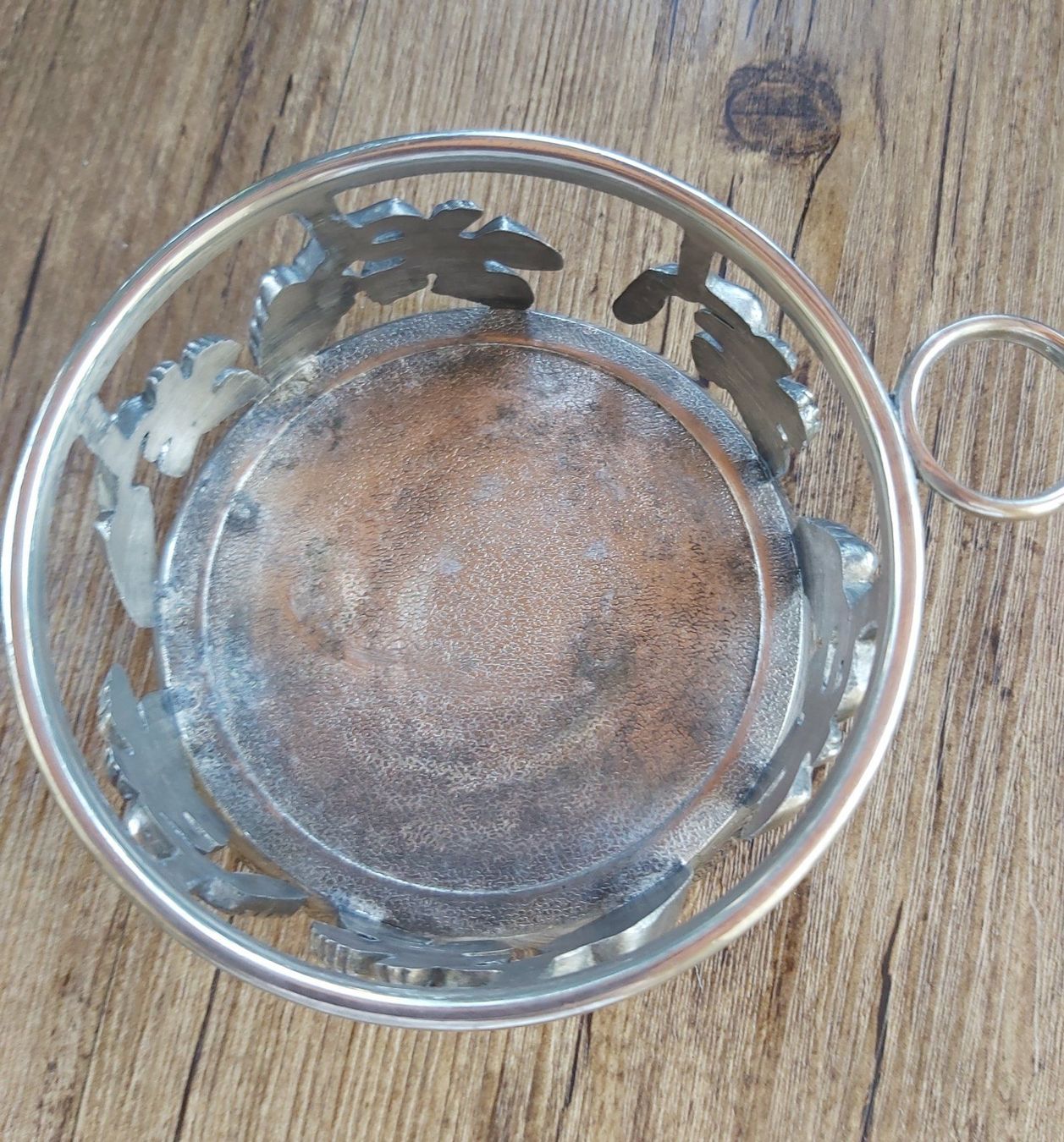 Sonstiges für Haushalt & Wohnen: Flaschenhalter Metall versilbert – Gebraucht aus Bern von aronari 2