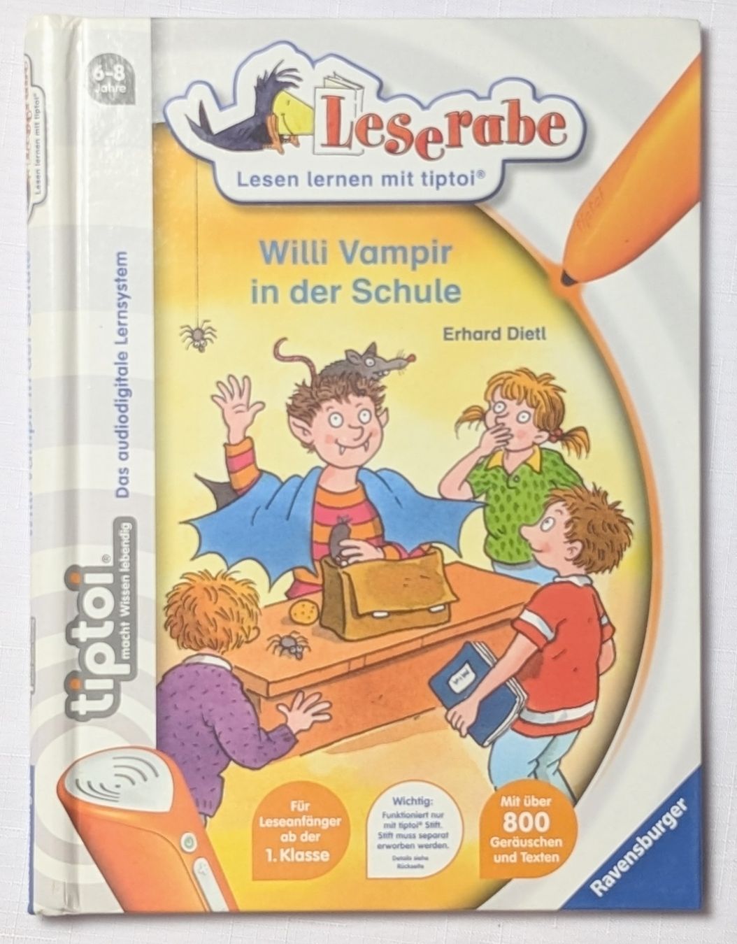 Libri: Tiptoi - Willi Vampir in der Schule Leserabe - Ravensburger – Usato da Wängi venduto da ABIZONE-86