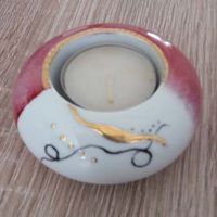 Kerzenständer rund carmin