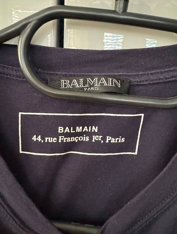 T-Shirts: Balmain T-shirt – Gebraucht aus Attinghausen von steeve123 1