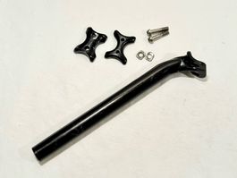 Kalloy Sattelstütze Black schwarz 27.2 mm 2607