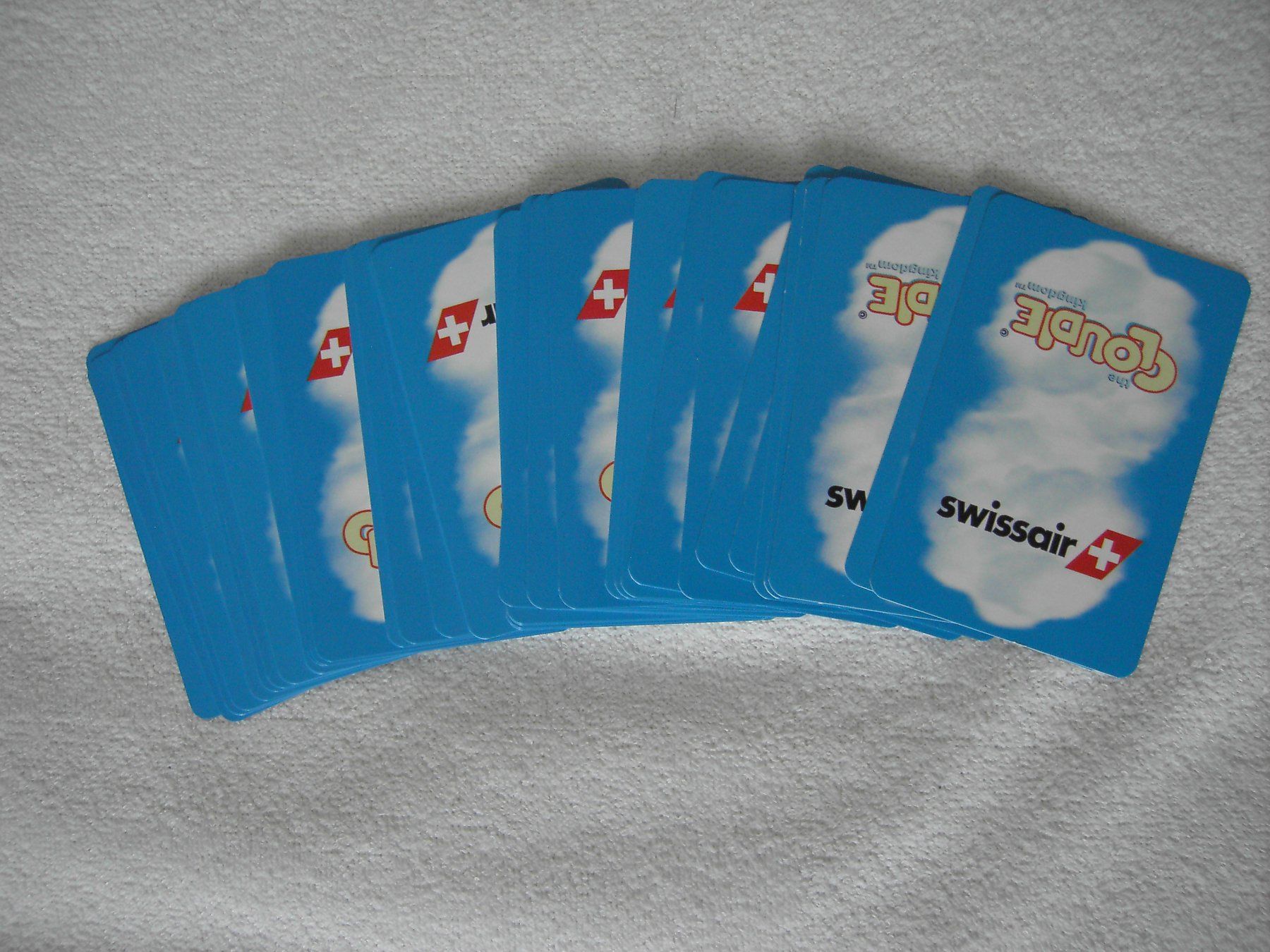 Spiele: Swissair Spielkarte Crazy Clouds – Neu und originalverpackt aus Neuhausen a/Rhf von phantong 1