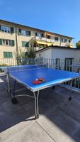 Cornilleau 140 Outdoor Tischtennisplatte klappbar mit Rollen