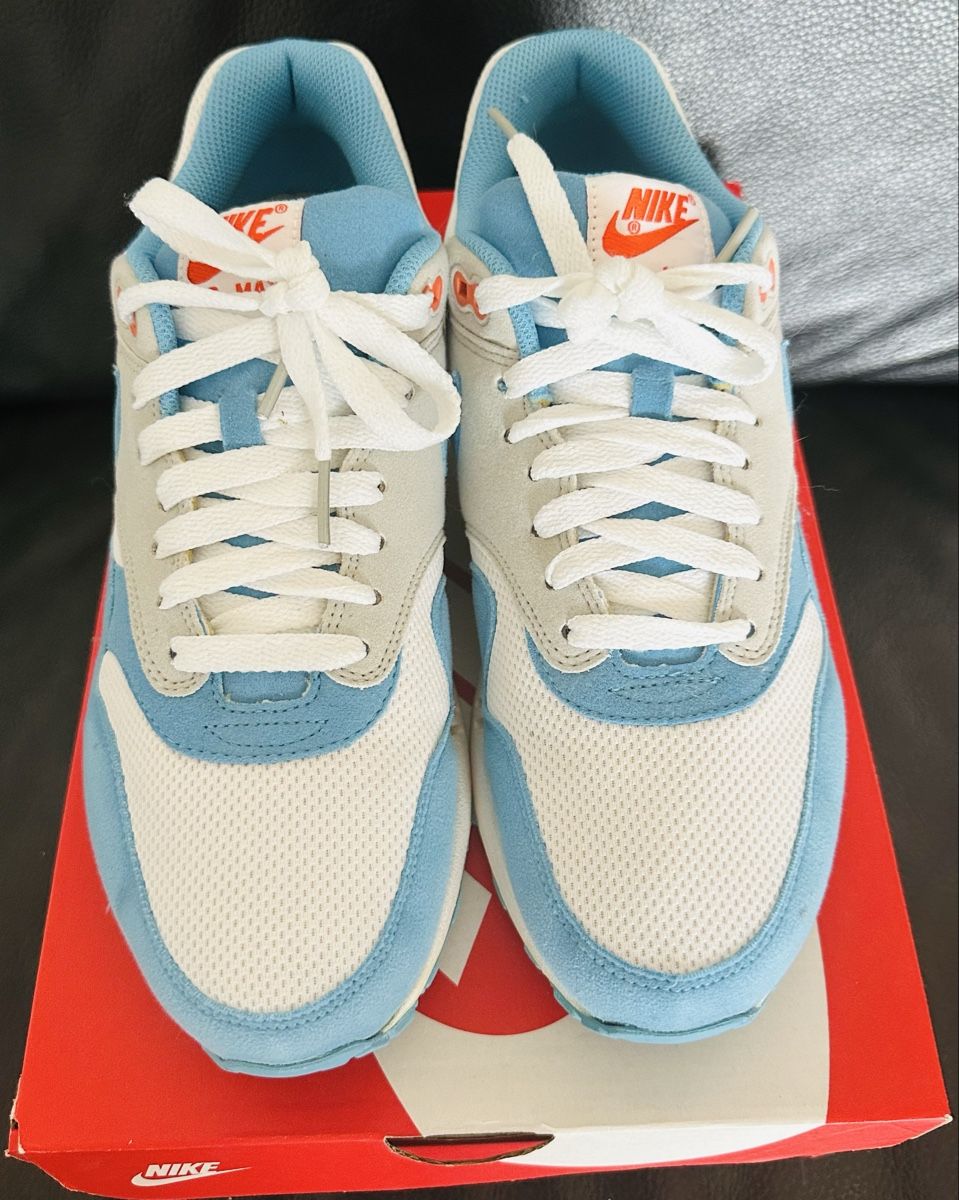 Nike Scarpe da uomo: Air max 1 Scuba blue – Usato da Biel/Bienne venduto da Akwawini