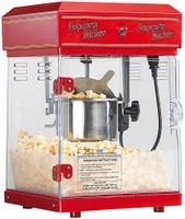 Popcornmaschine Rosenstein & Söhne rot Maschine Popcorn 
