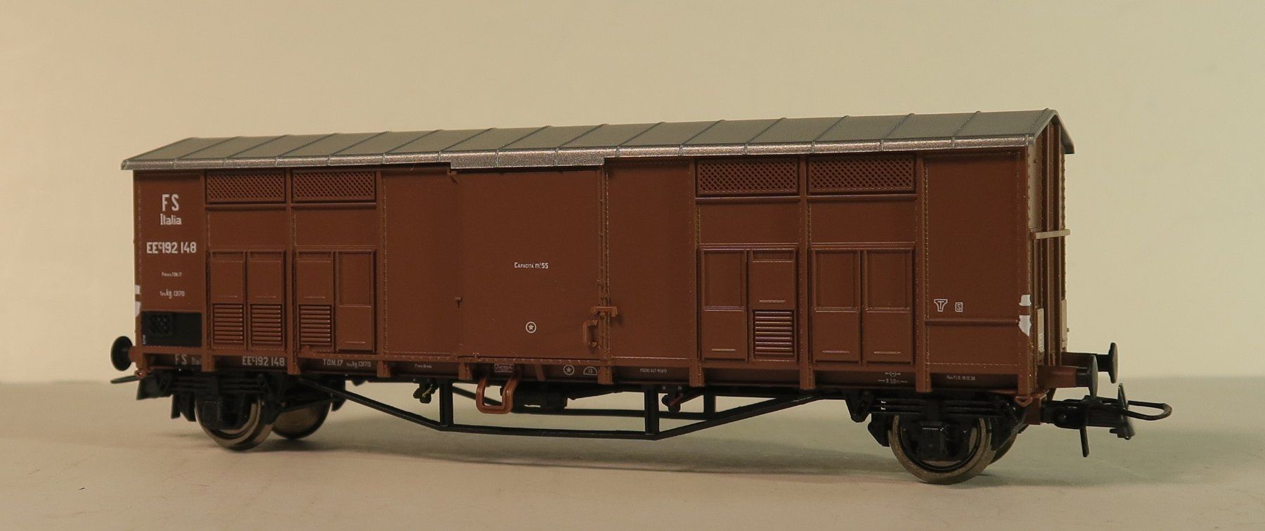 2er-Set Roco 76162, SpitzdachwagenTyp EE der FS, Epoche II (Neu und ...