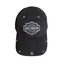 Black Harley-Davidson baseball cap