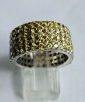 Ring Citrine hellgelb Grösse 60 neu