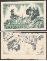 Territorial-Truppen Wi 49 Farbprobe ungezähnt