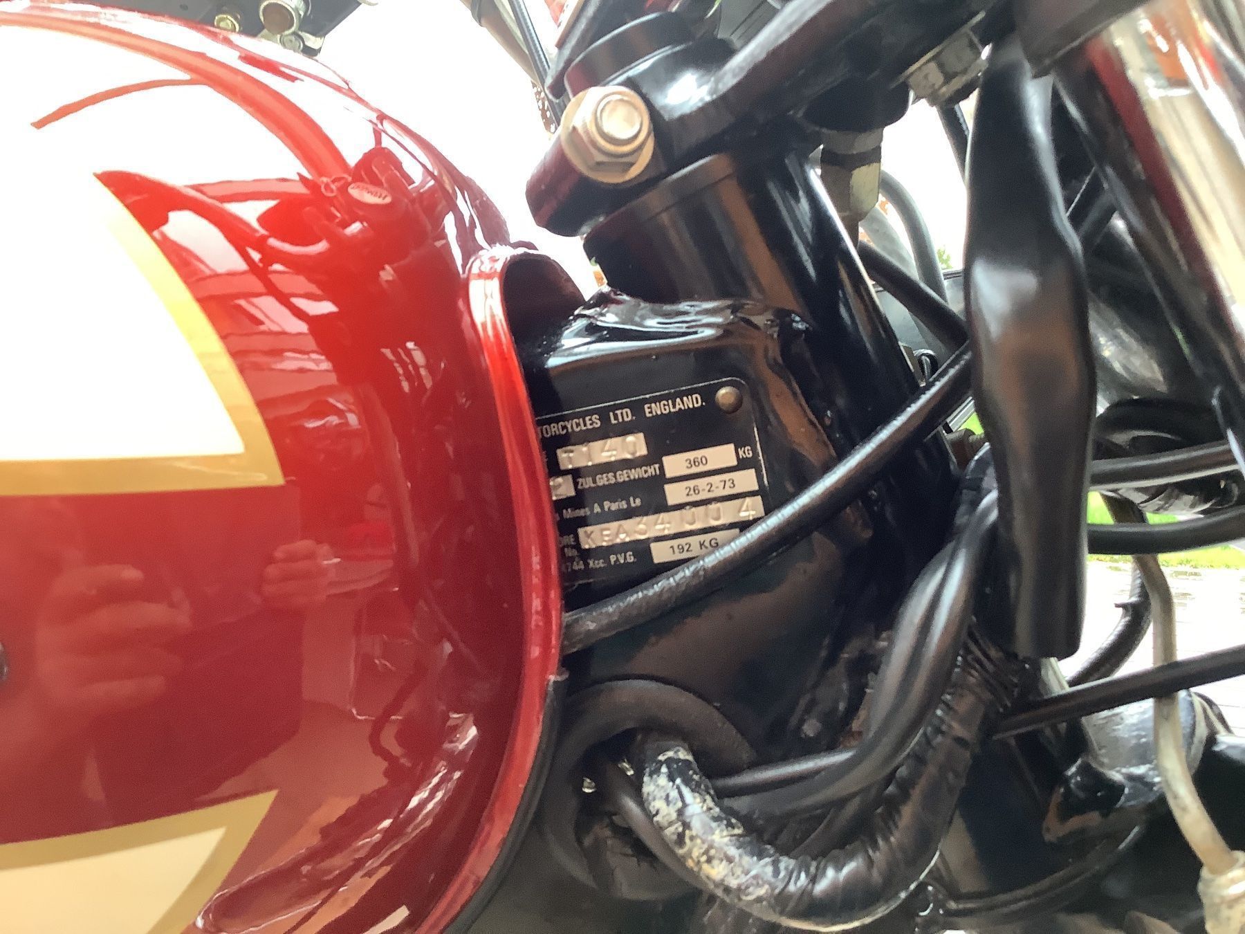 Strada: Triumph T 140 ES – Usato da Schlieren venduto da Kristina0 4