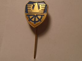 1 Alte Nadel Anstecknadel mit Adler und Rad