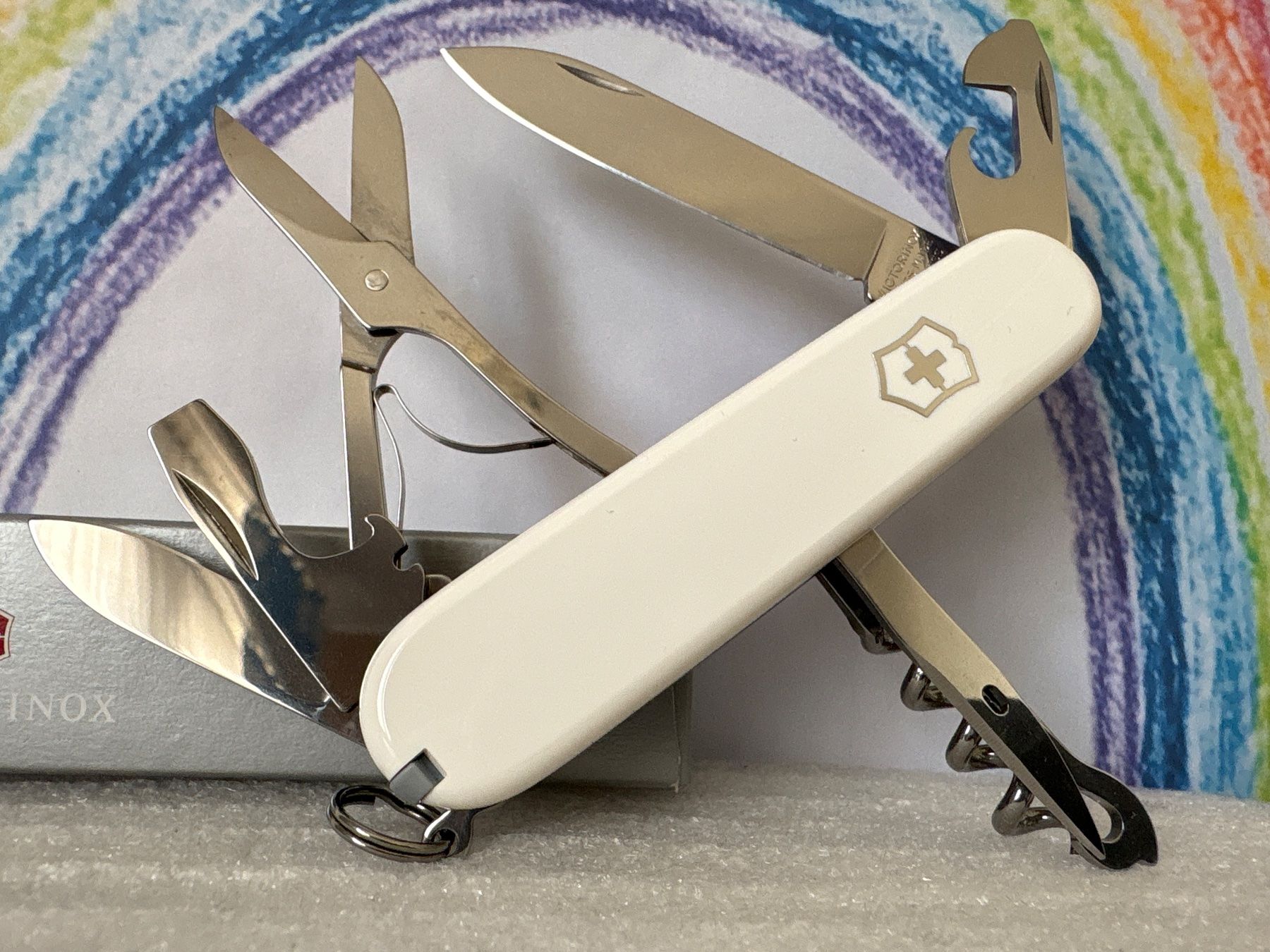 Victorinox Coltelli tascabile: VICTORINOX - Climber - Sackmesser - Bicolor – Usato da Andwil SG venduto da Rainboli