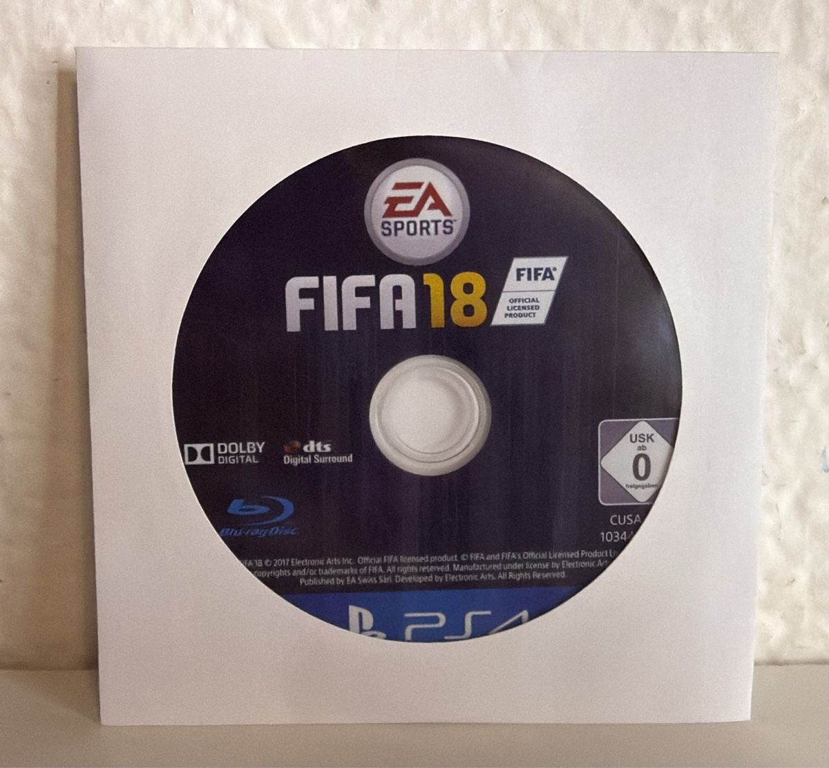 Sony Jeux: FIFA 18 PS4/PS5 - Game disc – D'occasion à Ehrendingen par bubulence 1