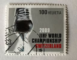 Nr.1301 EISHOCKEY-WELTMEISTERSCHAFT 2009 GESTEMPELT   