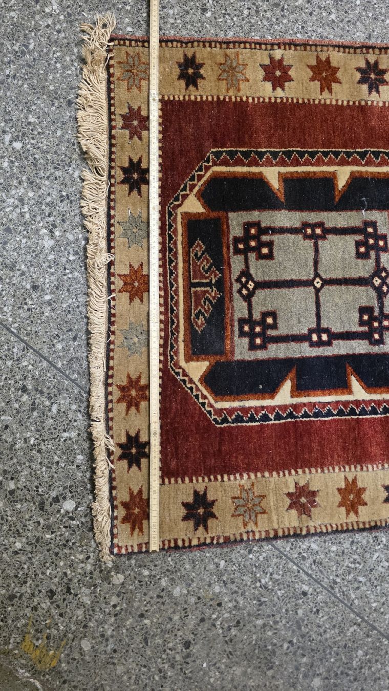 Tappeti: Teppich Ethno Muster Rot Beige Kleinformat – Usato da Zürich venduto da anna.caterina