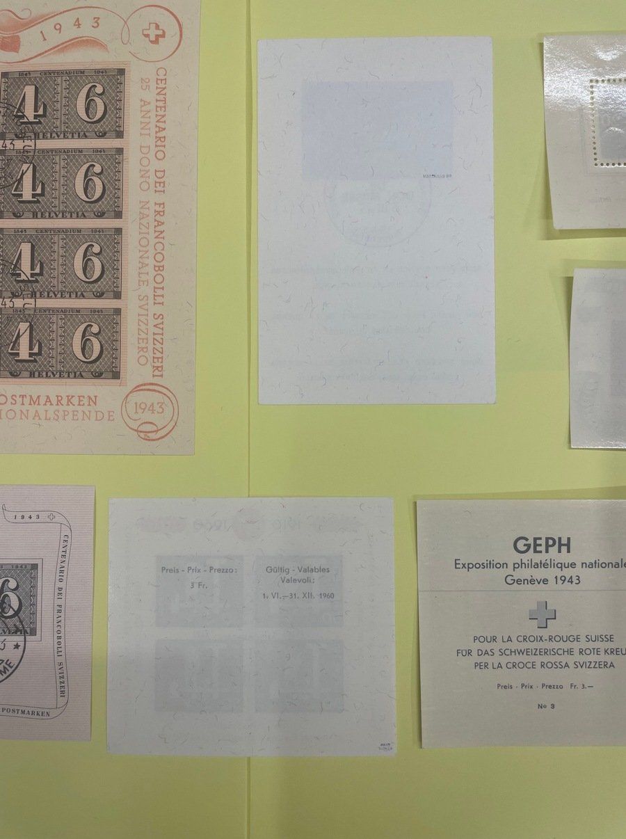 Alle Briefmarken: Lot mit 9 Schweizer Blocks gestempelt – Gebraucht aus Sirnach von Melisangi 6