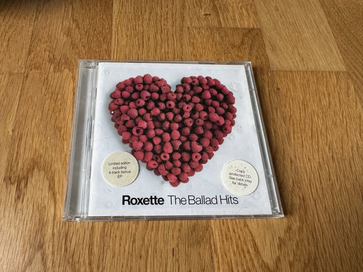 CDs: Roxette The Ballad Hits CD inkl. Bonus EP – Gebraucht aus Zürich von wtpooh