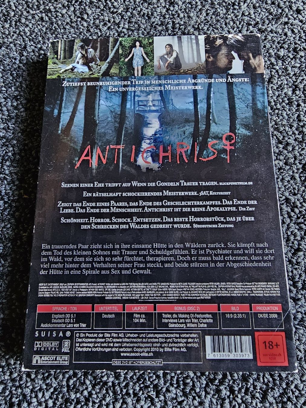 Tutti i DVDs: DVD Antichrist 2 (22971) – Usato da Ruswil venduto da jan_bxl5 1