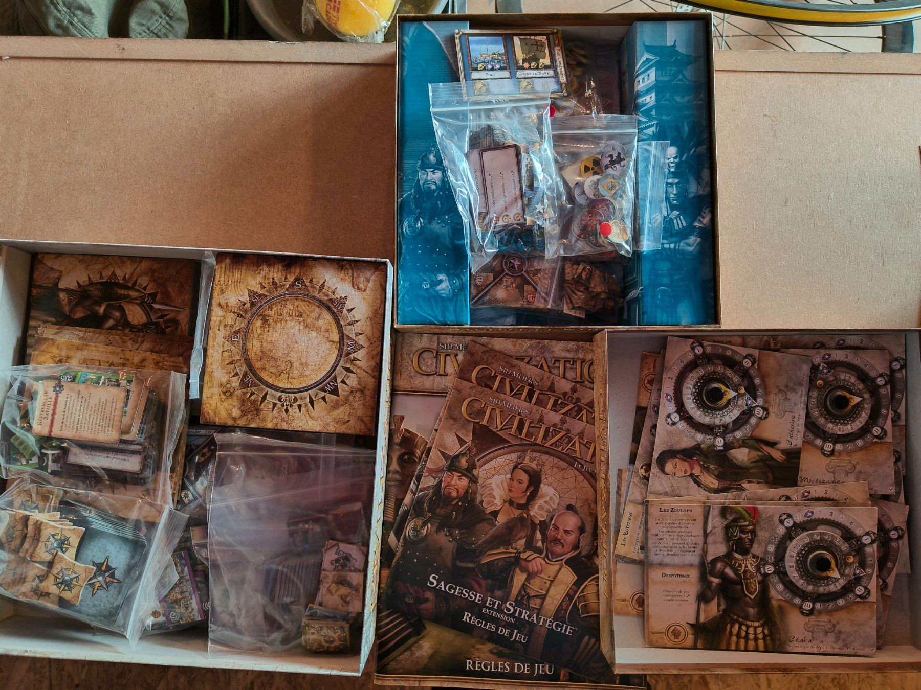 Spiele: Civilization (FR) + extensions – Gebraucht aus Fribourg von Kazanthul 1