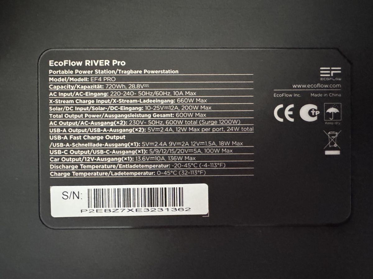 Ecoflow Accus: EcoFlow River Pro 720Wh – Neuf (Voir description) à Affoltern am Albis par lapsko 5