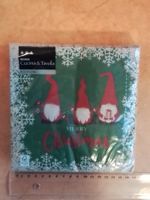 Neu OVP Weihnachts-Servietten 33x33cm Merry Christmas Migros
