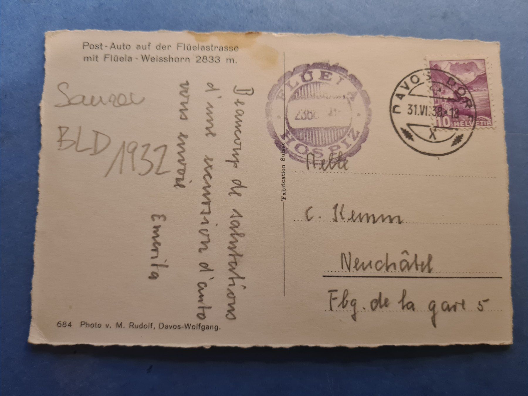 Cartes postales: SAURER CARTE POSTALE VINTAGE COLLECTION – D'occasion à Bellevue par BURGOLMANIA 1