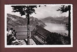 BÜRGENSTOCK-HONEGG-KÄNZELI im Felsenweg - 1955