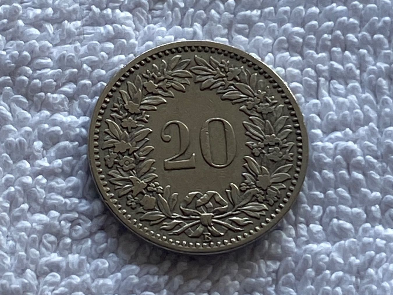 Alle Münzen: 20 centimes/rappen 1898 – Gebraucht aus Nyon von Ilmi09 1