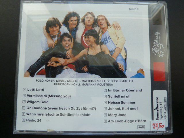 CD: Polo's Schmetterding - 12 Schmetter-Hits – Usato da Au ZH venduto da sikoku 2