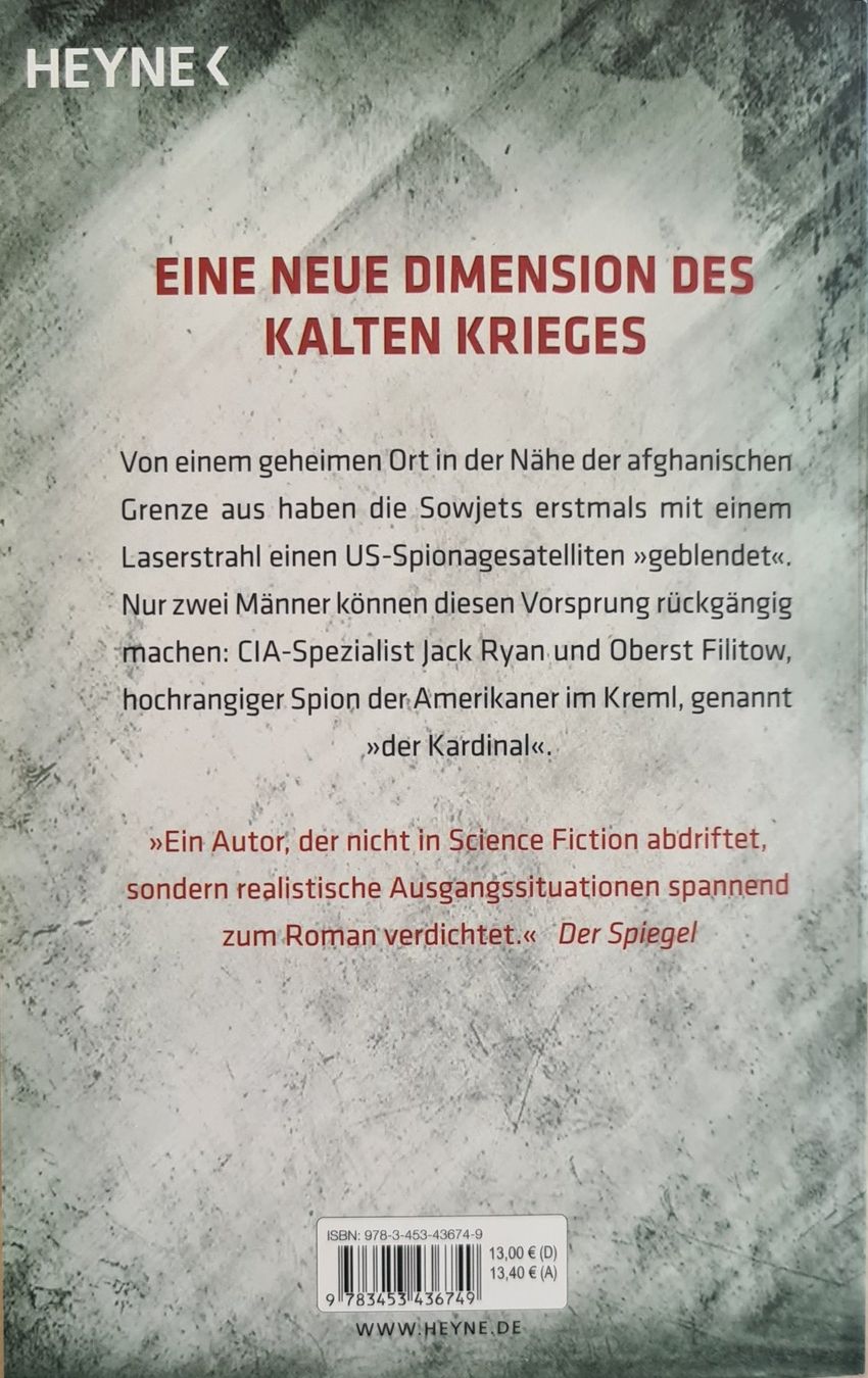 Libri: Buch Tom Clancy "Der Kardinal im Kremel" – Usato da Islikon venduto da EFH651 1