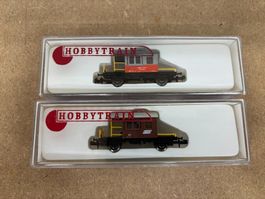 2 St. N Hobbytrain 31034 und 31035 Güterzugbegleitwagen SBB