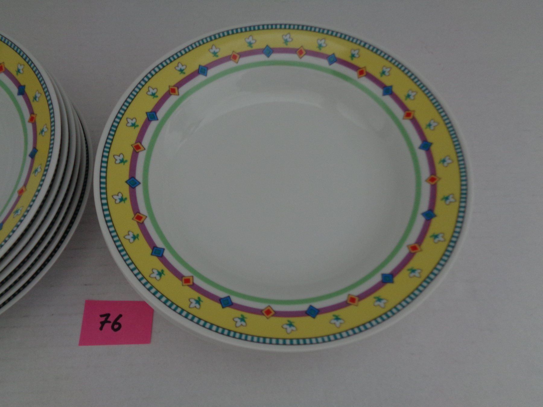Assiettes: 6 Suppenteller Botticelli Design – D'occasion à Chur par omonia
