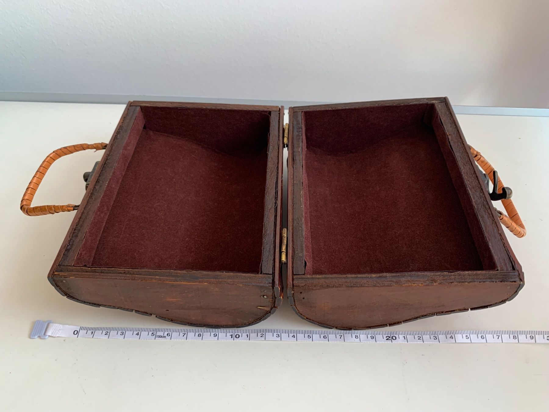 Borse da donna: Super süsse einzigartige Holz/Bambus-Handtasche – Nuovo (secondo la descrizione) da Baden venduto da JellyMonster 4