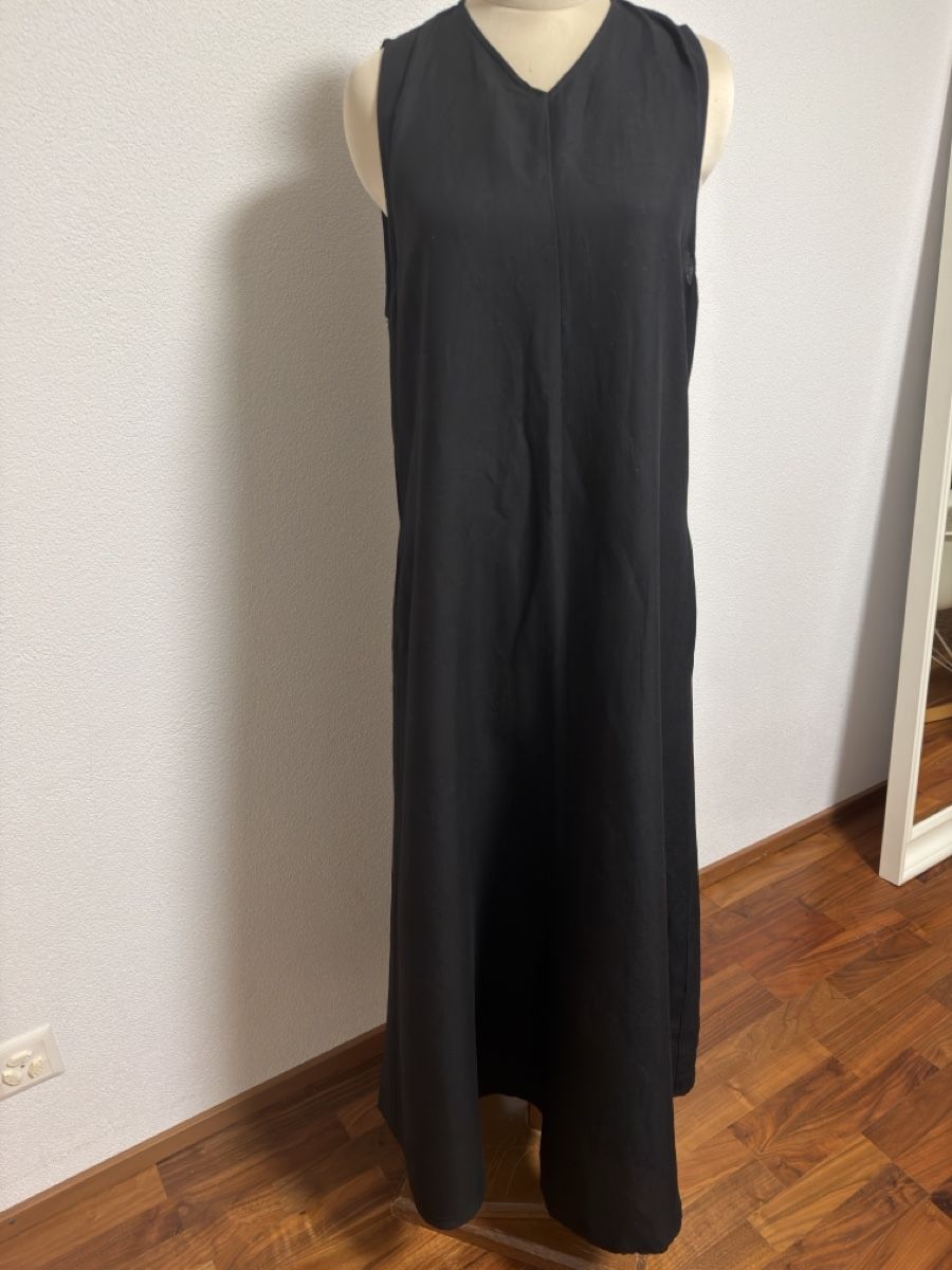 Zara Vestiti: Maxikleid Leinen ZARA Grösse S, schwarz – Usato da Adliswil venduto da patrizia.roth01