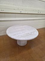 Designer Couchtisch aus Travertin 