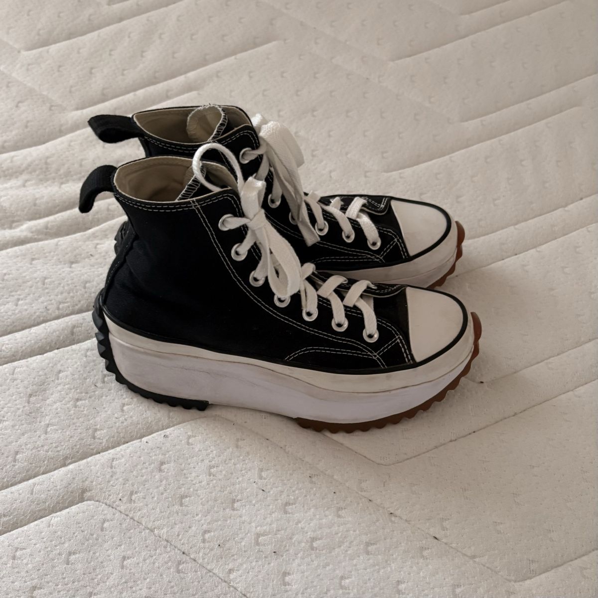 Converse Herrenschuhe: Converse Run Star Hike, Grösse 38, Schwarz-Weiss – Gebraucht aus Brünisried von Livtsukki2ndHand 4