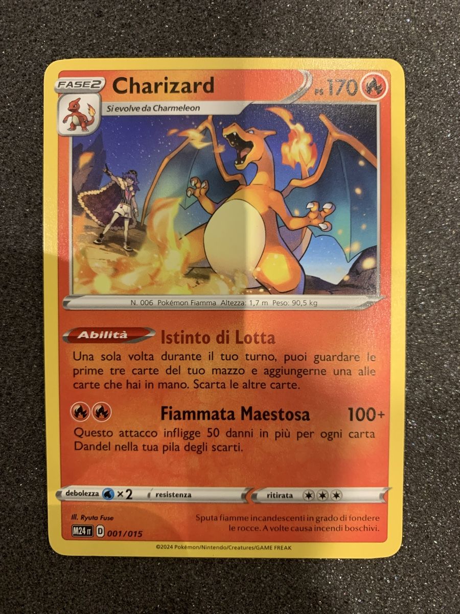 Pokémon Carte collezionabili: Ab 1.- Charizard 001/015 (Mc D.) 2024 – Usato da Bironico venduto da ars_z6lb 1
