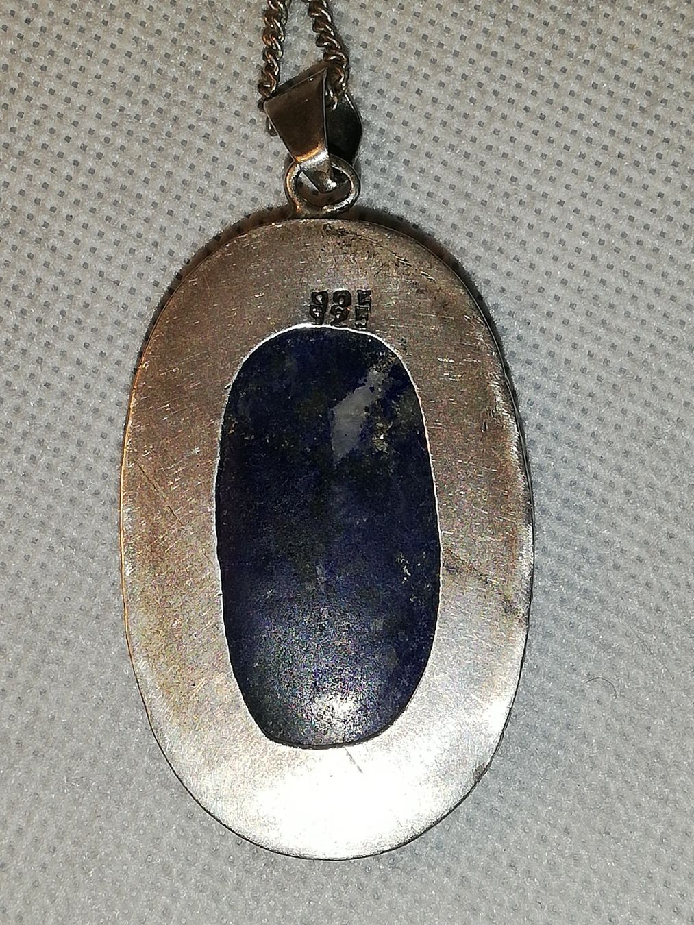 Anhänger: Silber Stein Anhänger mit Kette – Gebraucht aus Aarburg von Emelie 3