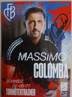 Original Autogrammkarte von Massimo Colomba / FC Basel