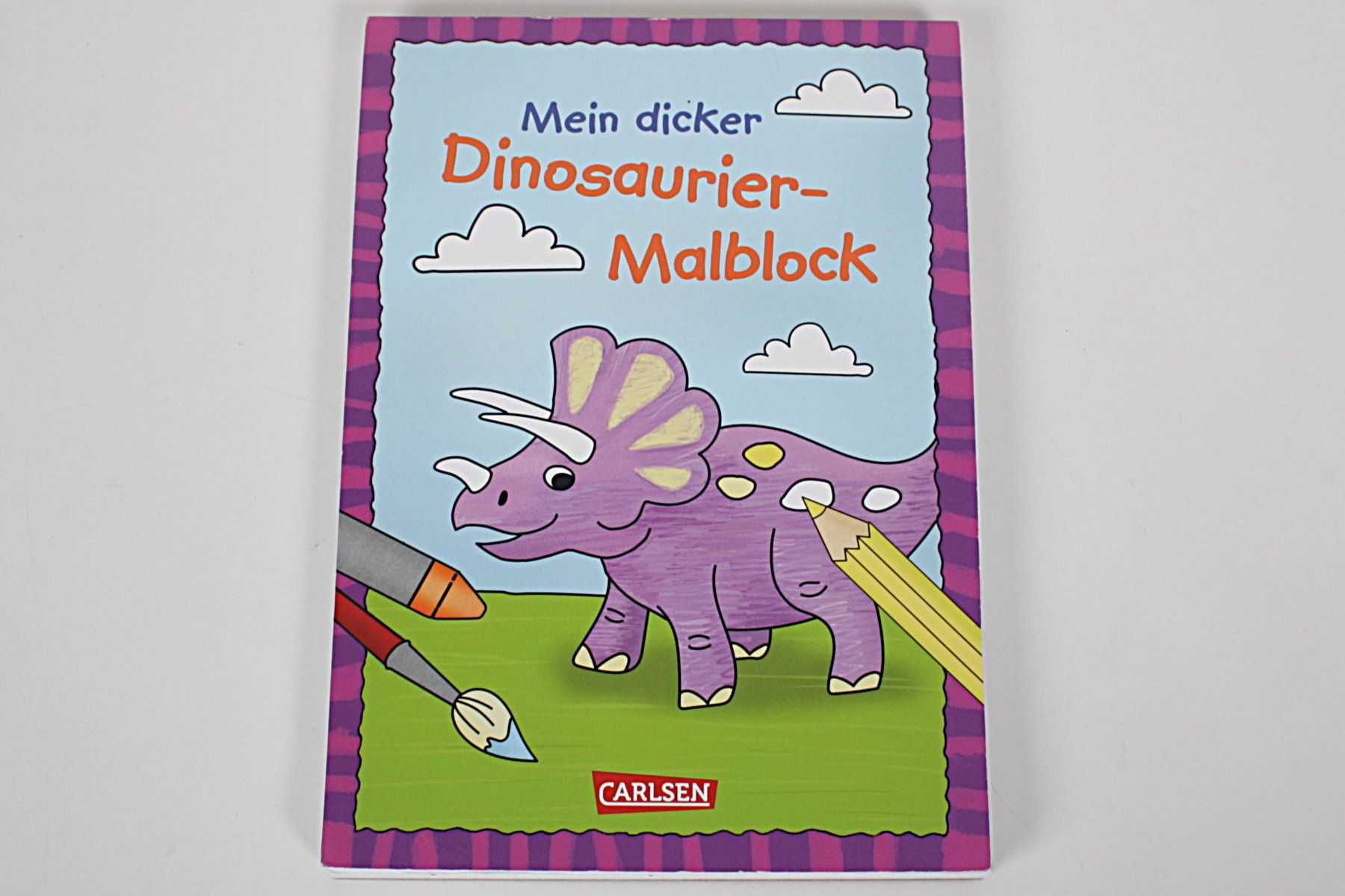 Bücher: 2 X Dinos Malblock – Gebraucht aus Zollikofen von Restwert_Zollikofen 2
