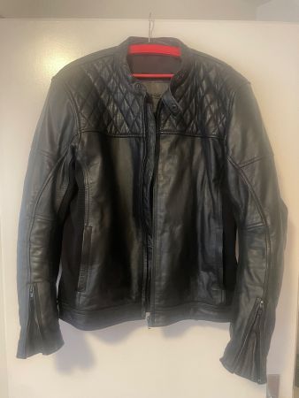 Motorradjacke Leder