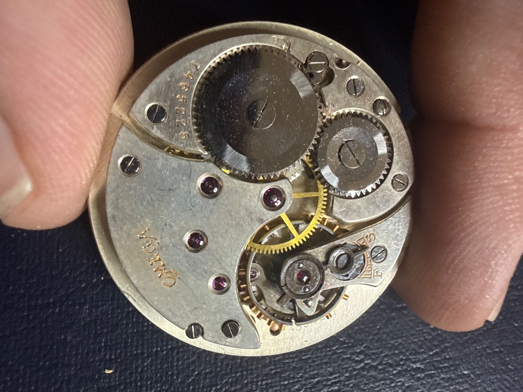 Omega Uhren: Omega Taschenuhrwerk – Defekt aus Pfeffingen von Allhandelklgwatches 1