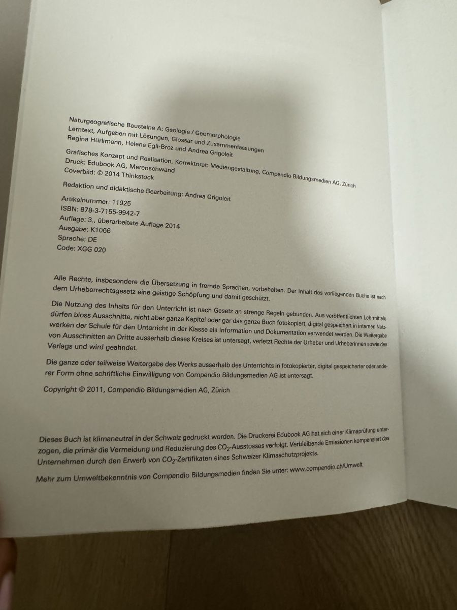 Bücher: Compendio Geographiebücher / Lehrmittel – Neu (gemäss Beschreibung) aus Zollikofen von mon_mj72 3