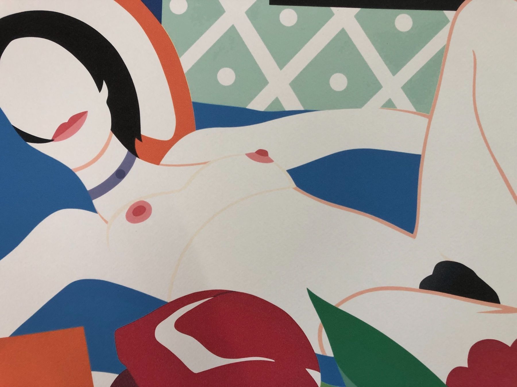Dipinti: Wesselmann: Nude with flowers 123/450 – Nuovo (secondo la descrizione) da Meilen venduto da Smgdesign 5