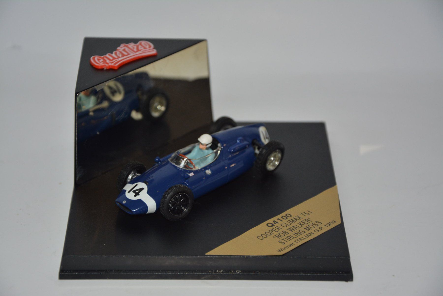Cooper Modellautos: Cooper Climax T51- Rob Walker Stirling Moss , Quartzo 1:43 – Neu (gemäss Beschreibung) aus Goldach von Feivel9 2