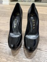 Gina Black Patent Heels, Chic and Classic!