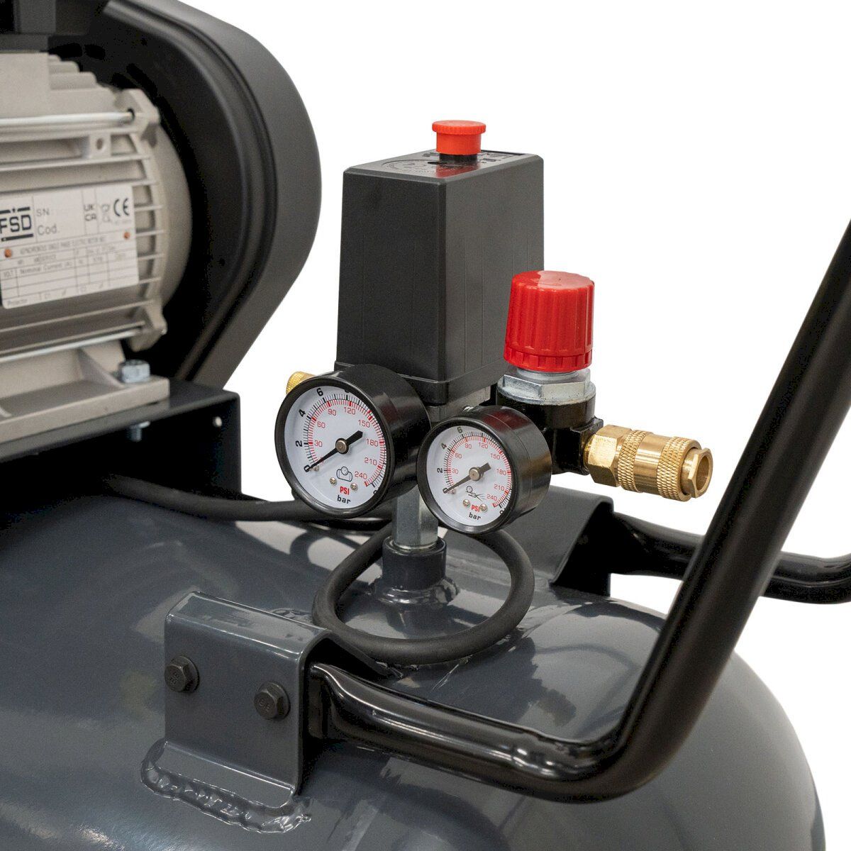 Compresseurs: Weber WZ-KP10-100 Werkstattkompressor – Neuf avec emballage d'origine à Bottighofen par zaap 2
